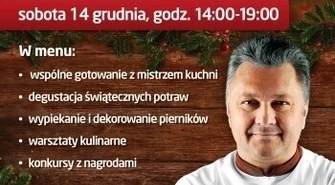 "Świąteczne Smaki z Robertem Sową" w Focus Mall