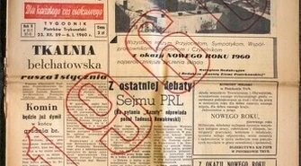 Sylwestrowy Piotrków sprzed lat