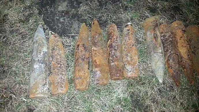 Pociski obok przedszkola