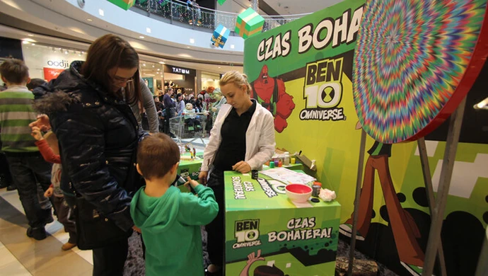 "Misja zwiadowcza Ben 10" w Focus Mall