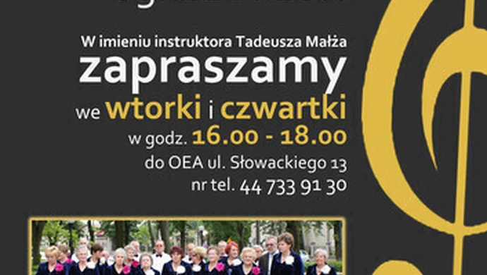 Szukają chętnych do chóru