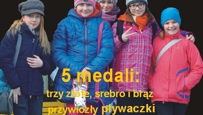 Triumf piotrkowskich pływaczek