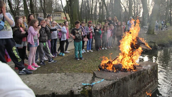 W Parku Belzackim pożegnali zimę