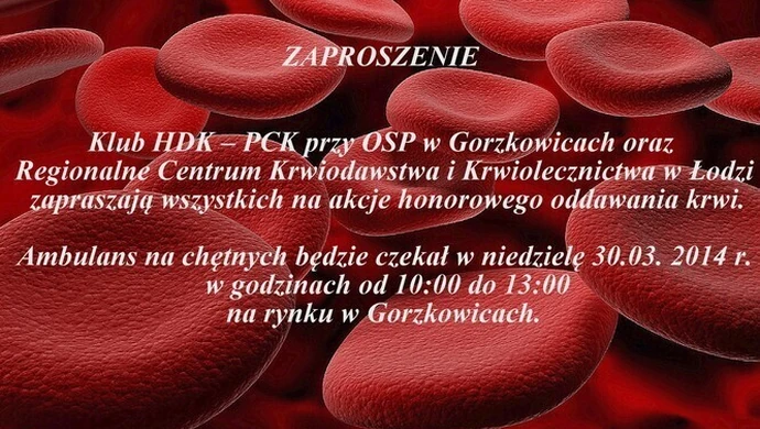 Już w niedzielę możesz oddać krew