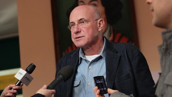 Piotr Machalica na święcie patrona szkoły