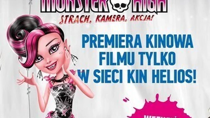 Nowy film Monster High tylko w kinie Helios!
