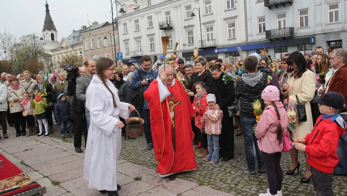 Uczcili wjazd Jezusa do Jerozolimy