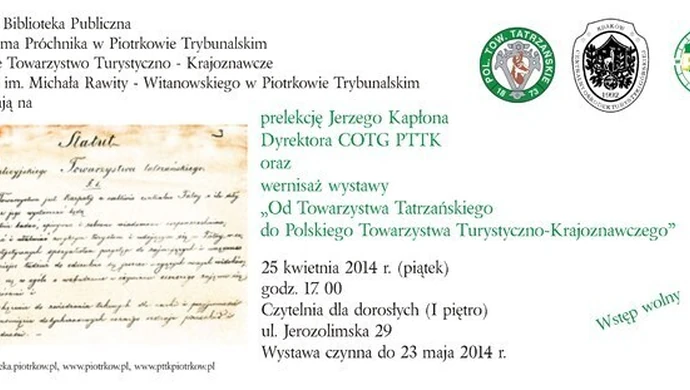 Biblioteka zaprasza na prelekcję i wernisaż wystawy