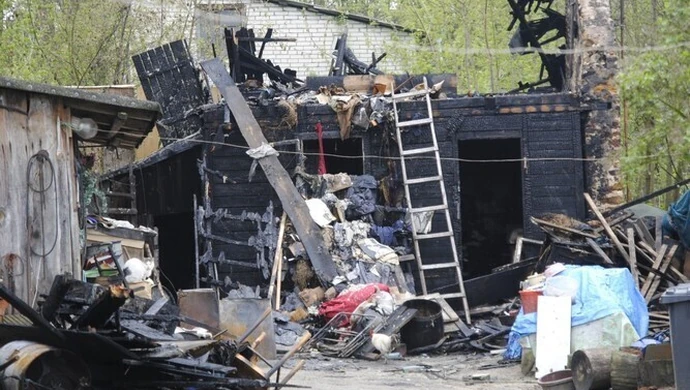 Uderzenie pioruna przyczyną pożaru?