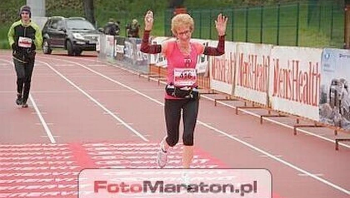 Krystyna Rudzka z Sulejowa trzecia w półmaratonie