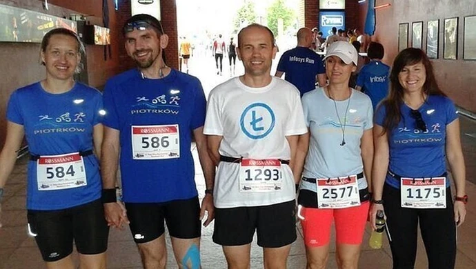 Piotrkowianie pobiegli Piotrkowską