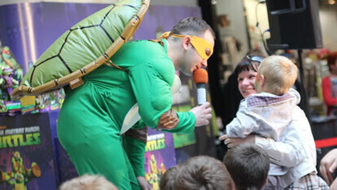 "Dzień Dziecka z Wojowniczymi Żółwiami Ninja" w Focus Mall