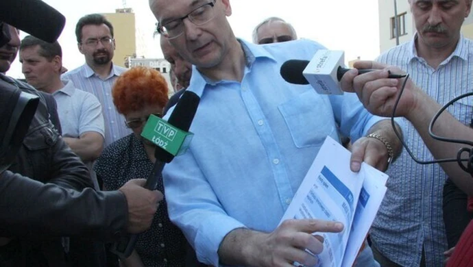 Protestują przeciwko spółdzielni