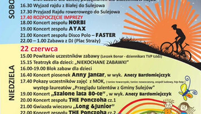 Sulejów będzie świętował 