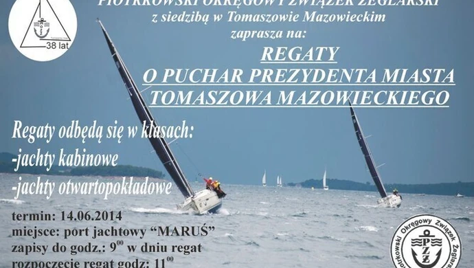 Kalendarz regat organizowanych na Zalewie Sulejowskim