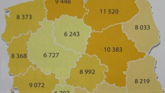 Fundusze europejskie w regionach w liczbach