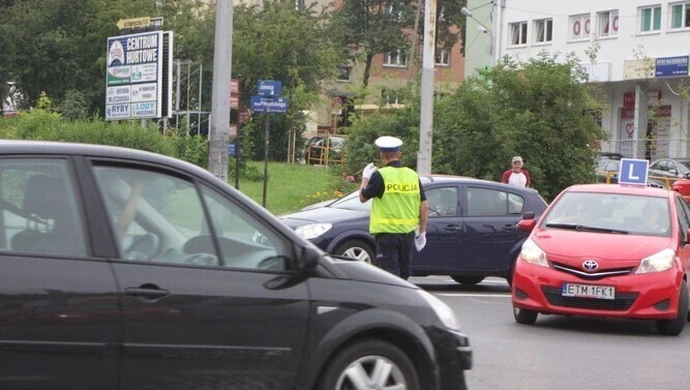 Ostrożnie na skrzyżowaniu al. Piłsudskiego i ul. Sienkiewicza!