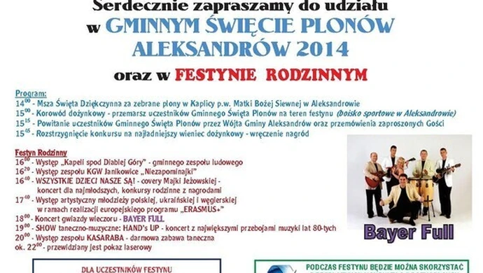 Bayer Full na gminnym święcie plonów