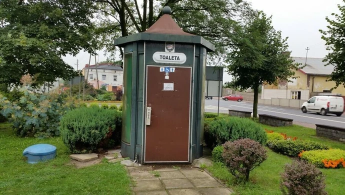 W Sulejowie za potrzebą w krzaki 