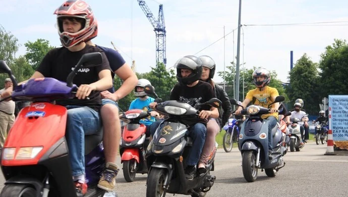 Jazda motocyklem z prawem jazdy kat. B