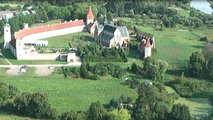 Sulejów z lotu ptaka