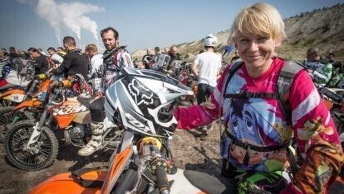 Pierwszy dzień motocyklowych zmagań w kopalni za nami