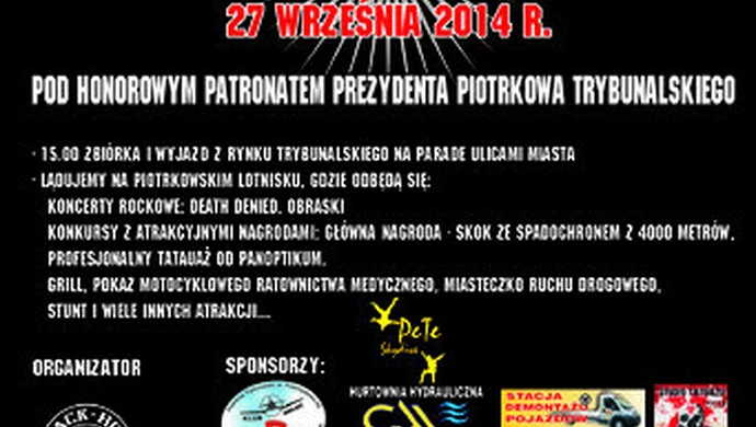 Motocykliści zakończą sezon