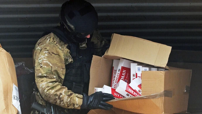 Przejęli 4,5 mln nielegalnych papierosów