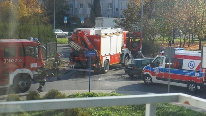 Zderzyli się na skrzyżowaniu Modrzewskiego/Źródlana