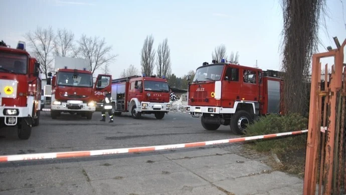 Eksplozja butli gazowej w Tomaszowie