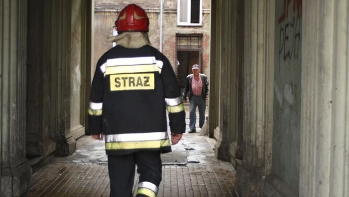 Pożar w kamienicy w al. 3 Maja – to było podpalenie 