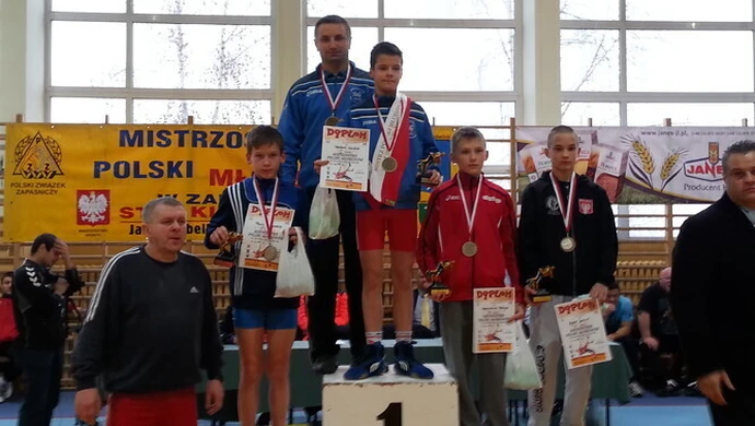 Złoto i srebro zapaśników LUKS "ATHLETIC"