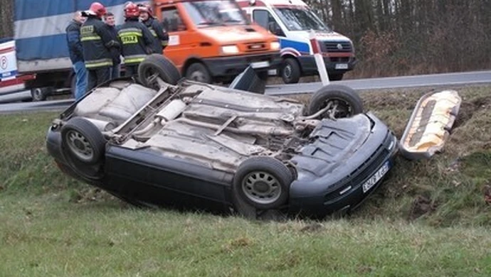 Karetka zderzyła się z audi