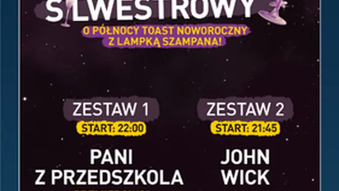 Maraton Sylwestrowy w kinie Helios!