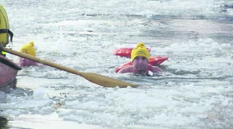 Mors z Wolborza przepłynął Wisłę