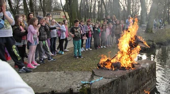 W Parku Belzackim pożegnali zimę