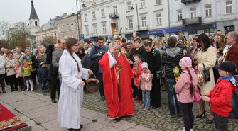 Uczcili wjazd Jezusa do Jerozolimy