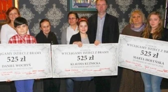 Fundację "Wyciągamy dzieci z bramy" można wesprzeć 1 proc. podatku