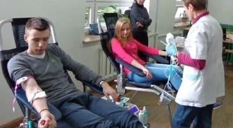 Zbierali krew dla poparzonego Michała