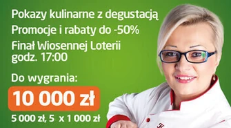 "Wiosenne Smaki" na finał Wiosennej Loterii w Focus Mall