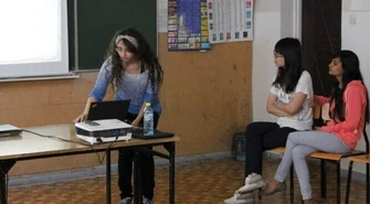 Studentki z Indii, Egiptu i Hong Kongu uczą w ZSP 2