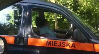 "Pilnuje pan fotoradaru?", czyli o pracy piotrkowskich strażników miejskich