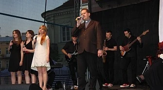 Małgośka, Roman i Stach na... imieninach Piotrków