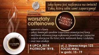 Cukiernia Sowa w Focus Mall zaprasza na warsztaty kawowe