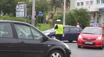 Ostrożnie na skrzyżowaniu al. Piłsudskiego i ul. Sienkiewicza!