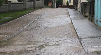 Droga dojazdowa do kościoła przebudowana