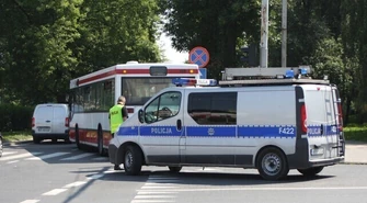 Piesza potrącona przez MZK-ę