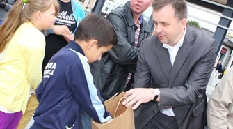 Festyn z okazji otwarcia ulicy POW