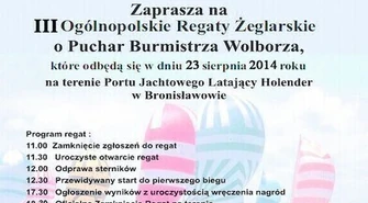 W sobotę regaty w Bronisławowie 