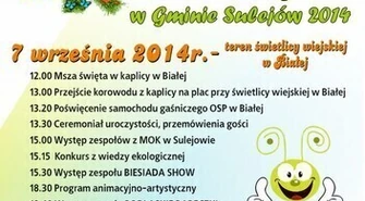 Ekologiczne dożynki w gminie Sulejów 